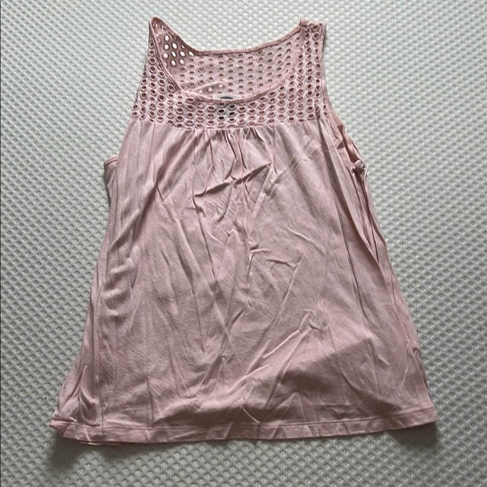 Pink Sleeveless Top